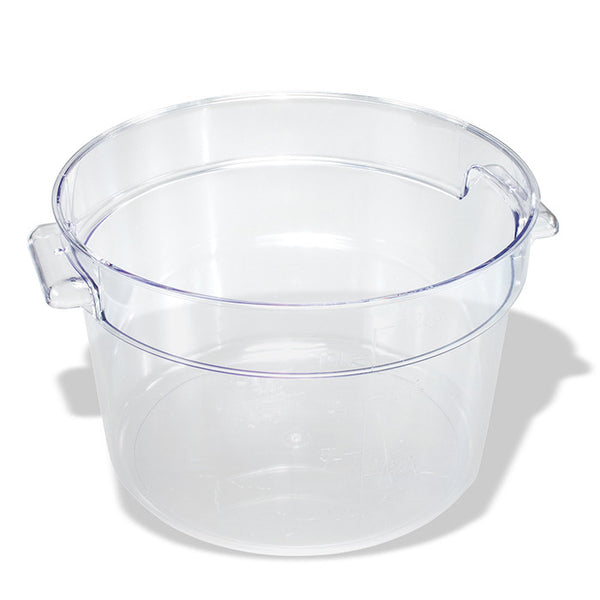 Cambro Round Storage Container Clear 12 qt.