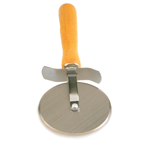 Pizza Cutter with Wood Handle