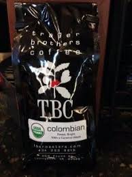 Trager Brothers Coffee Colombian 12 ounce bag