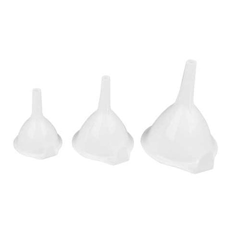 3 Piece Plastic Funnel Set