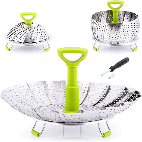 Adjustable Vegetable Steamer Baskets