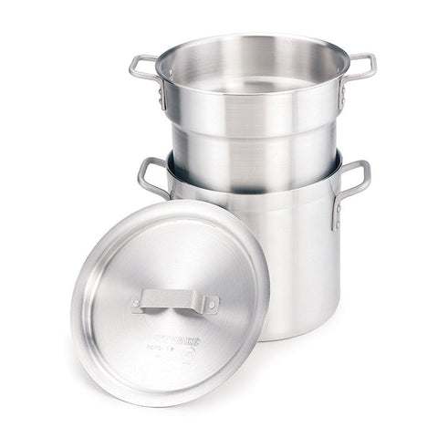 Aluminum Stock Pot With Cover – Ladle & Blade
