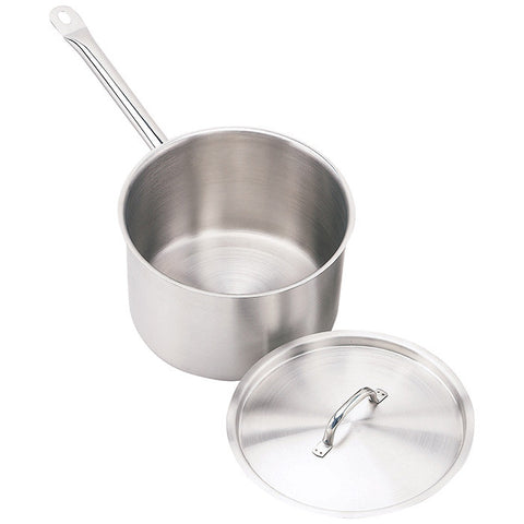 Induction Efficient Stainless Steel Sauce Pan - With Cover
