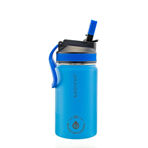 Insulated Straw Water Bottle, Kids Insulated Bottle