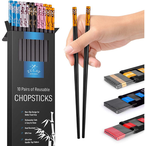 Premium Japanese Chopsticks Reusable & Durable Design