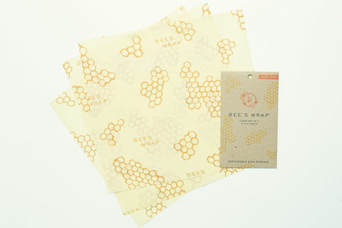 Bee's Wrap Large Wrap - 3 Pack