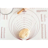 Silicone Pastry/Baking Mat with Measurements